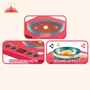 Factory wholesale kids educational toy plastic electromagnetic oven toy SL10D221