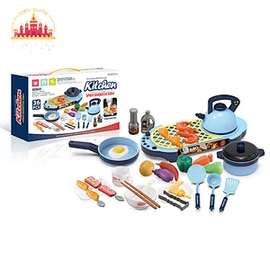 2022 New style plastic microwave kitchen set interesting pretend cooking toy for kids SL10D179