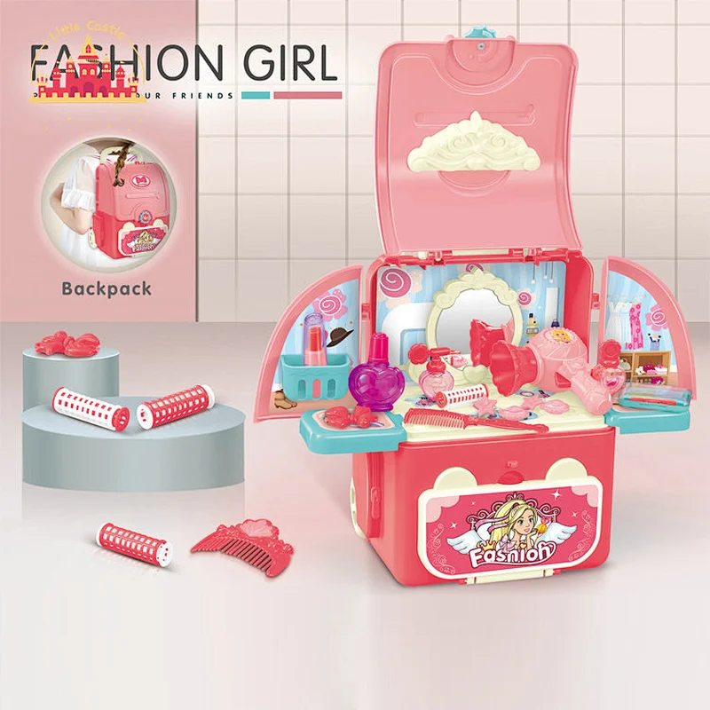 Plastic Doctor Schoolbag Pretend Play Medical Set Toy For Kids SL10G097