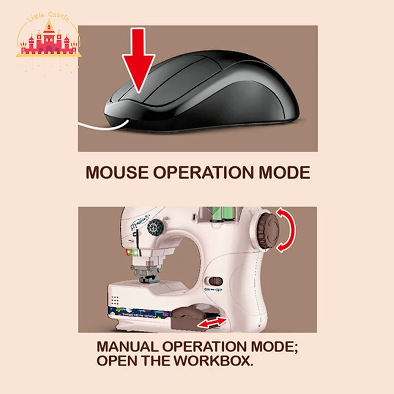 Portable mini appliance toy plastic tailor machine toy for children SL10D228
