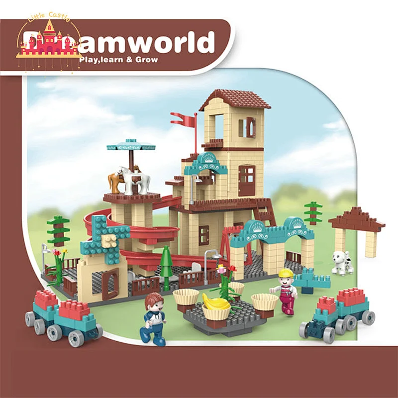 531 PCS Kids Construction Amusement Park Plastic Building Block Toy SL13A003