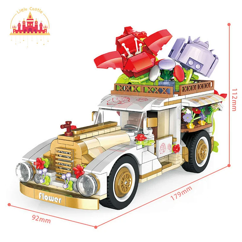 New Style Educational Building Block Car Toys Plastic Float Toy for Kids SL03B003