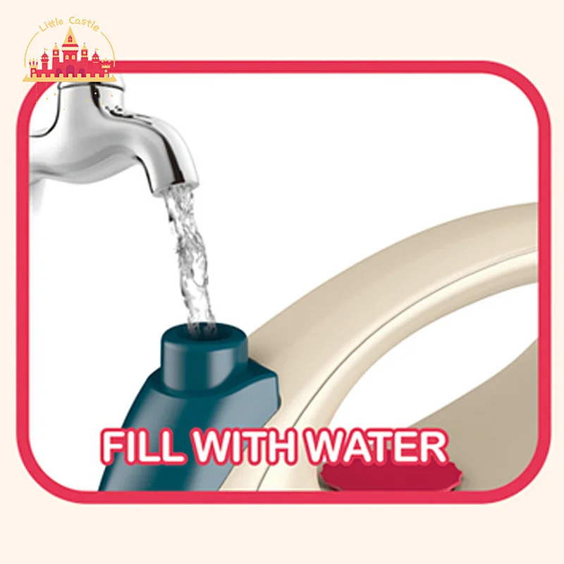 New Pretend Play Toy Plastic Water Jet Vibrating Iron Toy for Kids SL10D187