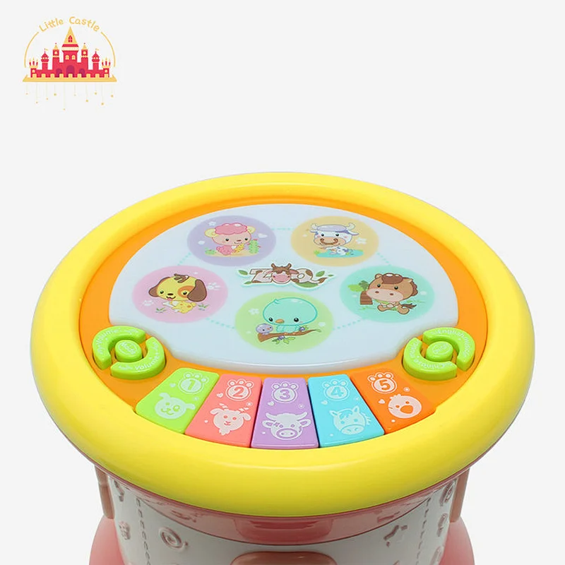 Interesting educational learning lovely baby musical drum toy for children SL07A015
