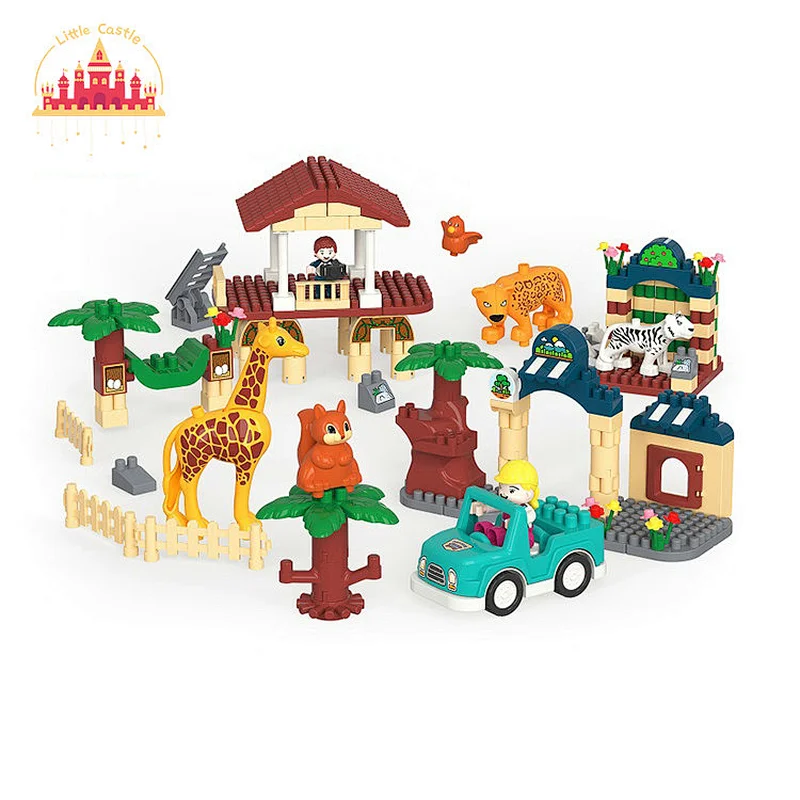 Creative Children Assembly Toy Plastic Dinosuar Building Block Set Toy SL13A026