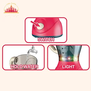 Wholesale plastic electric large juice machine toy with fruit toy SL10D194