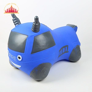 Colorful Inflatable Ride On Car Plastic Jumping Bouncing Riding Toys For Kids SL16D005A