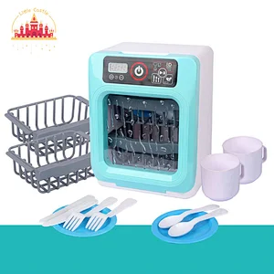 Hot selling plastic pretend play toy kids electric dishwasher toy SL10D291