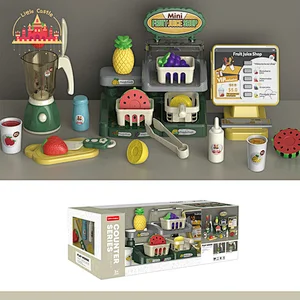 Children Play House Pretending Dessert Shop Plastic Cash Register Set Toy SL10D338
