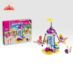 216Pcs Educational Assembly Toy Plastic Playground Building Block Toy For Kids SL13A095