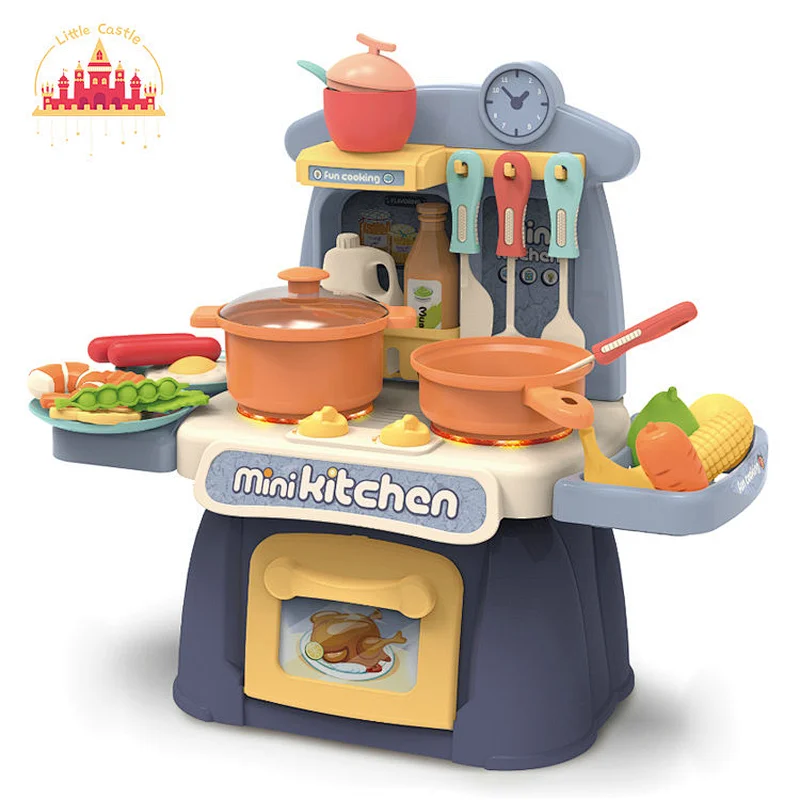 Customize Educational Kitchen Set with Light Music and Water Function for Kids SL10C003