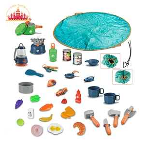 Kids Portable Plastic Picnic Mat Toy with Nature Exploration Toy and Cooking Toy SL01D011