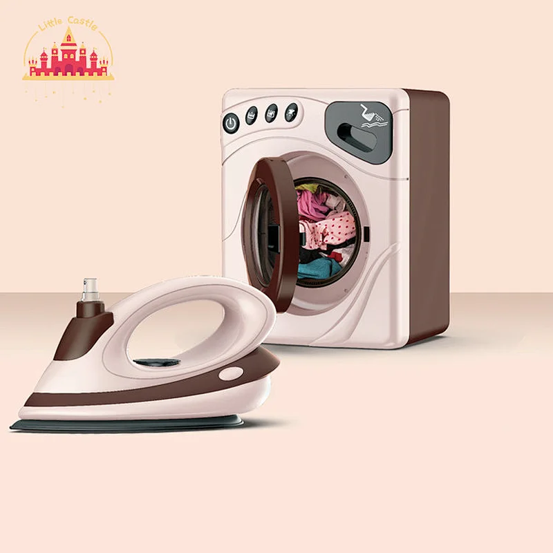 Educational Toy Play House Appliance Mini Electric Toy Washer with 4 Buttons SL10D240