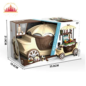 Hot Supermarket Play Set Toy Plastic Princess Burger Shop Toy for Kids SL10G030