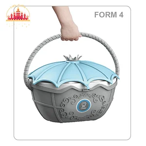 Early children education toy 40pcs plastic pretend play doctor cart toy for children SL10G031