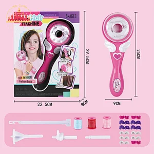 Hot Selling Fashion DIY Hair Braiding Machine Toy Plastic Makeup Toy For Girls SL10A088