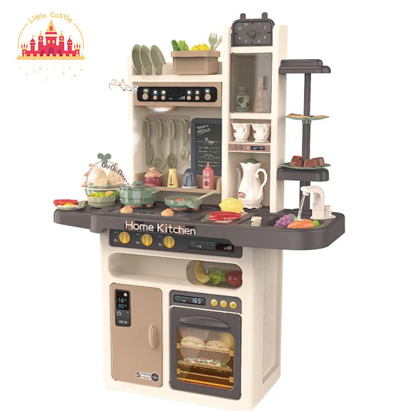 Wholesale 93.5cm Kids Cooking Set Toys Kitchen Toys Pretend Play Kitchen Toy with Spray SL10C009