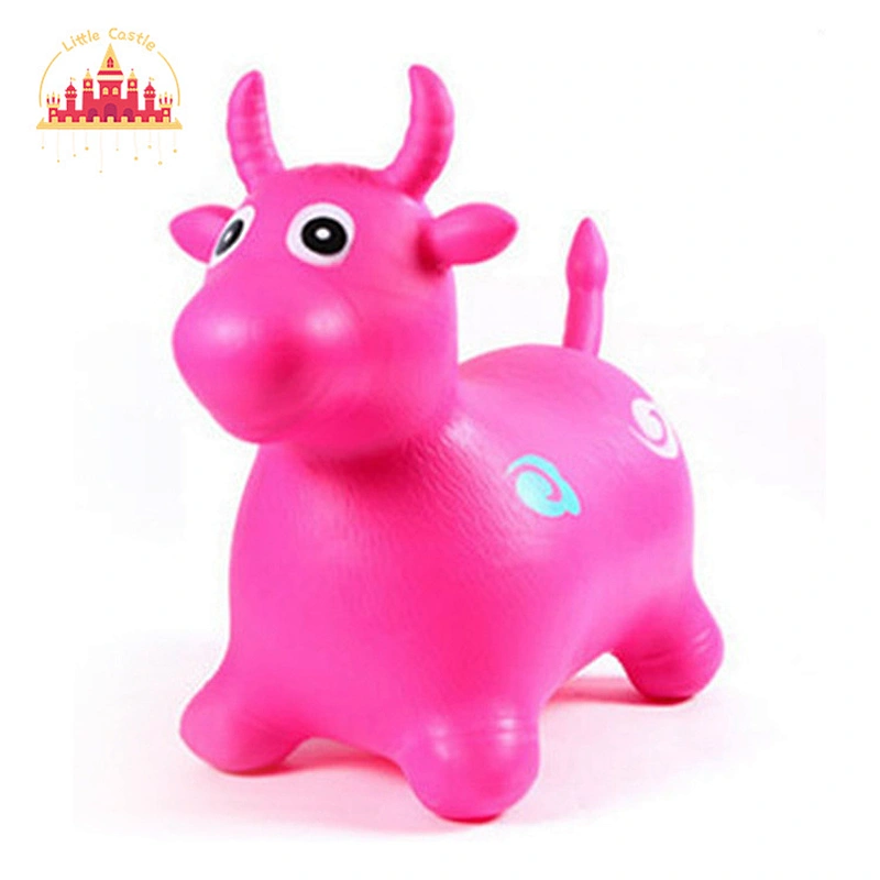 Custom playground toy PVC inflatable bouncing animal toy jumping horse for kids SL16D008A