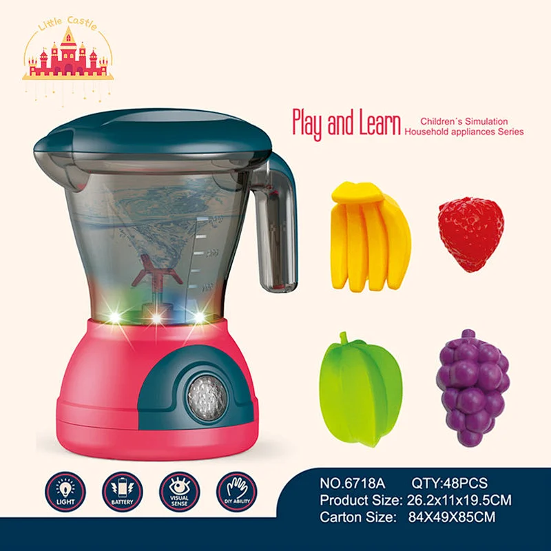 Plastic Kids Pretend Play Set Juicer Toy Kitchen Accessories Toys SL10D207