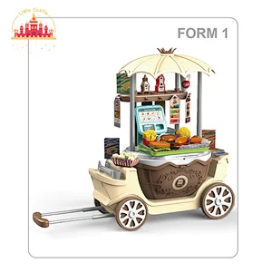 Hot Supermarket Play Set Toy Plastic Princess Burger Shop Toy for Kids SL10G030