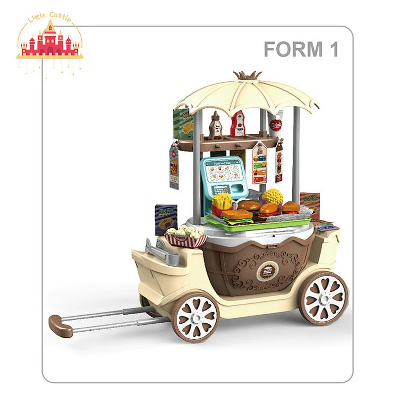 Hot Supermarket Play Set Toy Plastic Princess Burger Shop Toy for Kids SL10G030