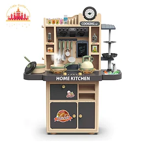 Luxury Plastic Pretend Playing Spray Kitchen Toys Cooking Table Game for Kids SL10C020
