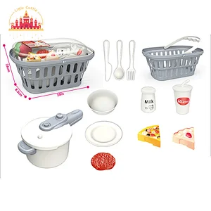 New Kitchen Cooking Play House Plastic Pressure Cooker Set Toys For Kids SL10D906