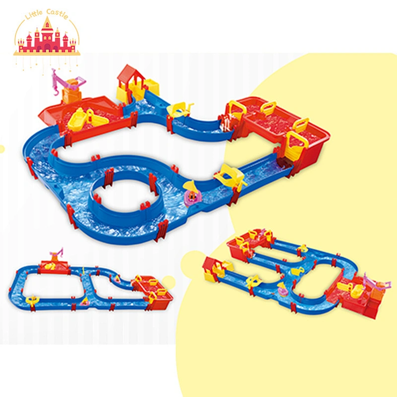 New Arrival Funny Fishing Game Assembly Plastic Water Park Toy For Kids SL01A384