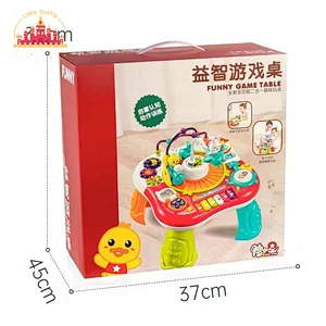 Early Educational Multifunctional Study Desk Plastic Activity Table For Kids SL12D004