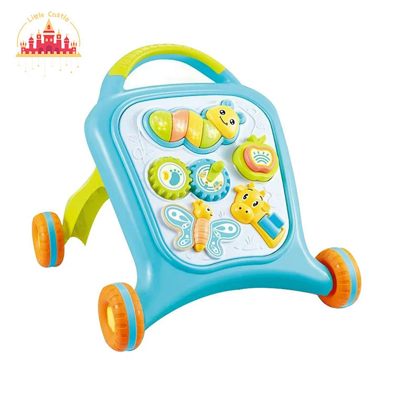 New Style Multifunctional Learning Walking Toy Plastic Push Walker For Baby SL16E009