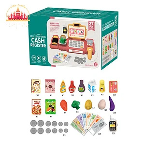 Customize Kids Educational Shopping Pretend Play Plastic Cash Register Toy SL10D793