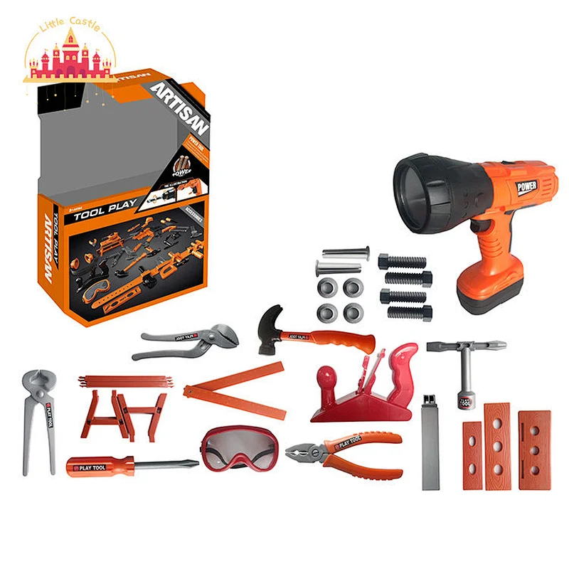 New Arrival Play House Assembly Tool Set Toys Plastic Tool Box For Kids SL03D117