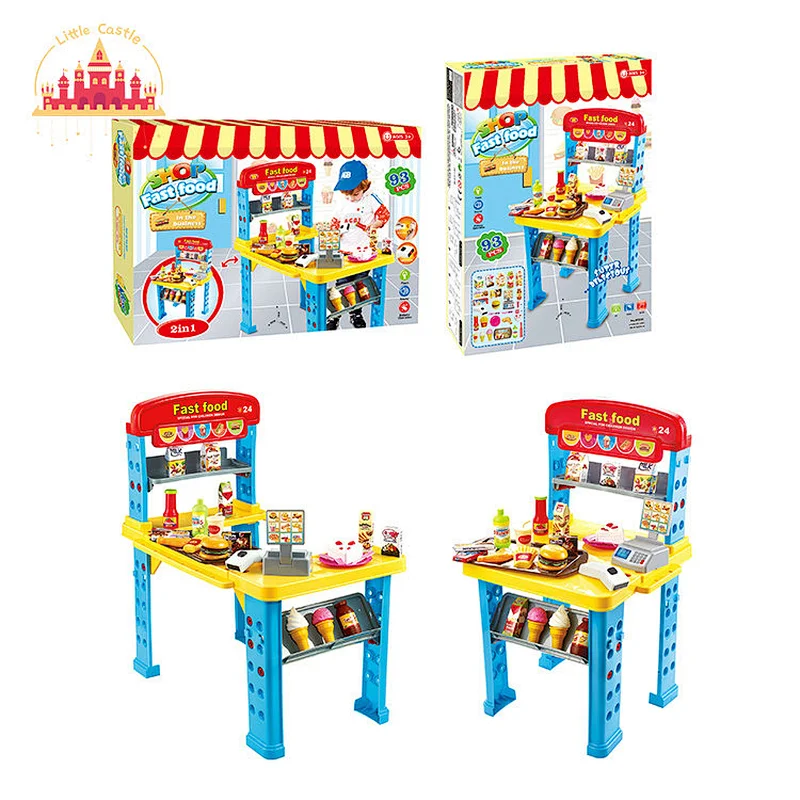 Hot Selling Pretend Play Beauty Set Toys Plastic Dressing Table For Kids SL08H013