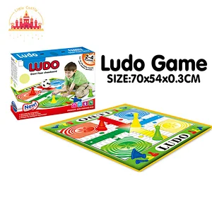 Hot Selling Floor Ludo Game Chess Board Foldable Flying Chess Mat For Kids SL11A100