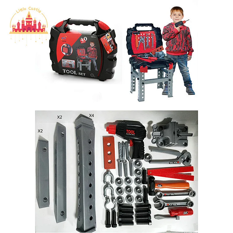 New Play House Simulation Power Tool Electric Plastic Drill Toy For Kids SL03D060