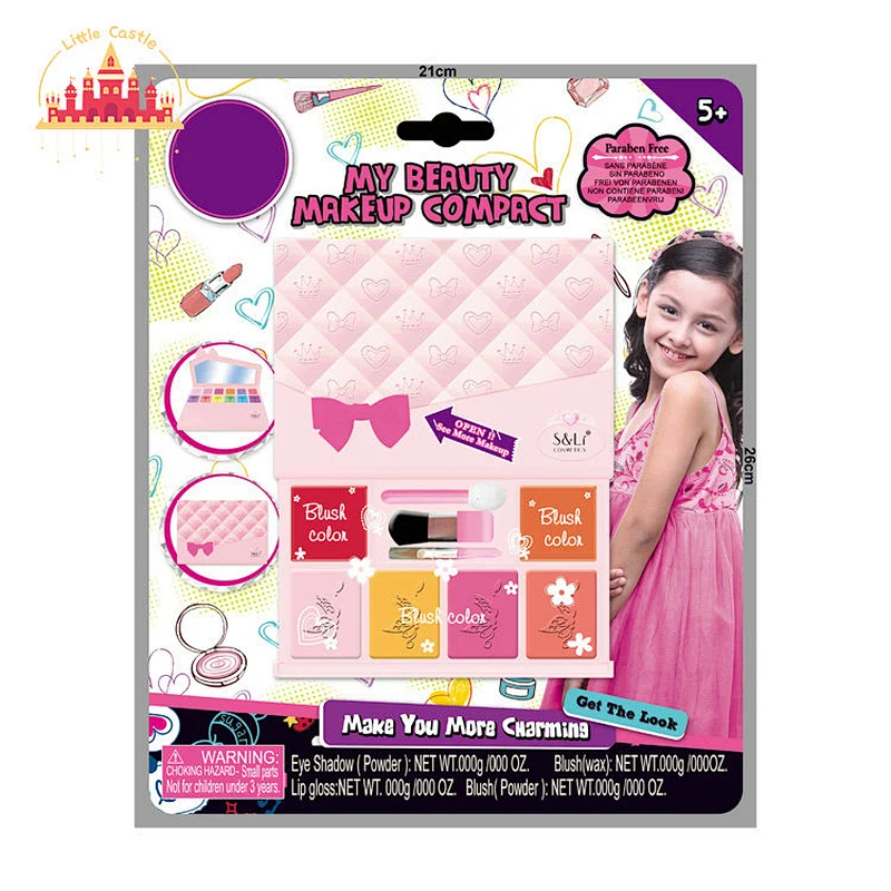 New Arrival Kids Beauty Pretend Washable Temporary 5 Colors Hair Comb Set SL10A022