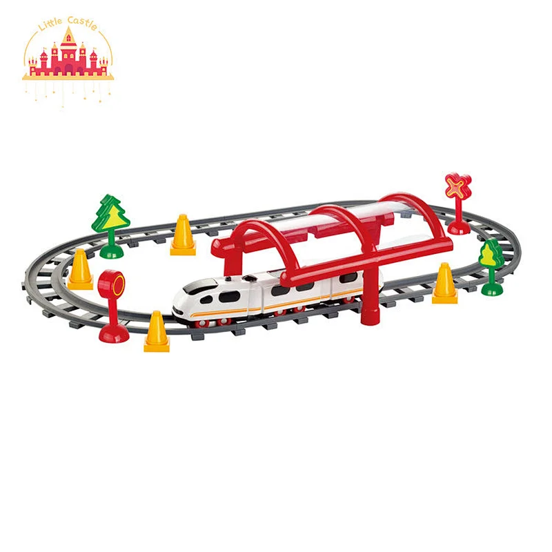 Hot Sale Creative DIY 58 Pcs Colorful Plastic Building Blocks Set For Kids SL13A513