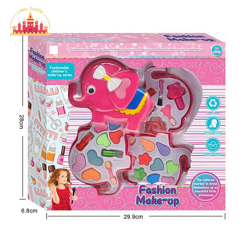 Hot Sale Non-toxtic Cosmetics Toys Ice Cream Plastic Makeup Box For Kids SL10A534