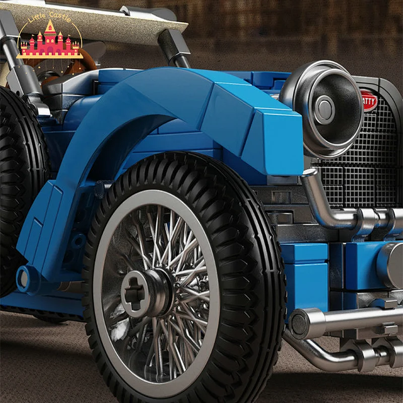 Hot Sale Assembly Block Toys Plastic Vintage Car Building Blocks For Kids SL13A508