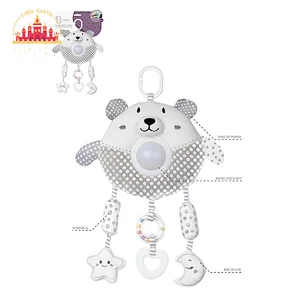 Hot Selling Stuffed Appease Hanging Toy Bear Plush Soothing Crib For Baby SL21E094