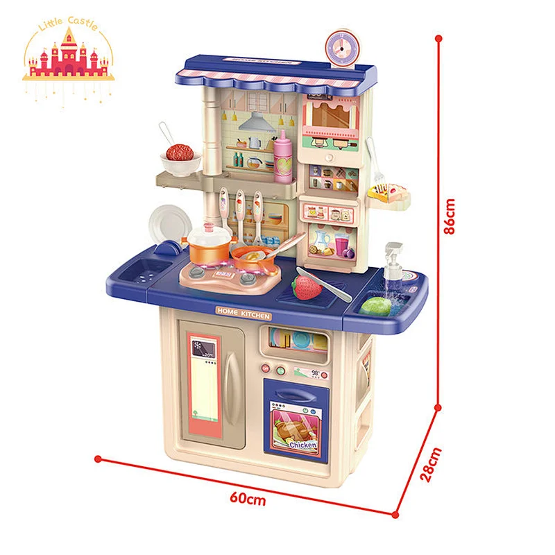Hot Selling Kids Pretend Play Mini Plastic Kitchen Toy With Water Function SL10C100