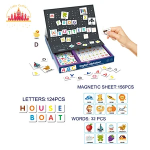 Hot Sale Early English Learning Toy DIY Magnetic Alphabet Puzzle For Kids SL14D009