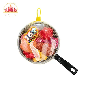 Mini 16 Pcs Plastic Cooking Set Toys Kids Kitchen Pretend Role Play SL10D618