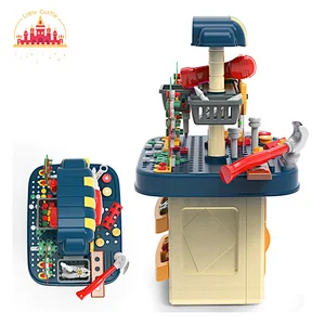 New Design Pretend Play Tool Set Toys Assembly Plastic Tool Table For Kids SL03D016