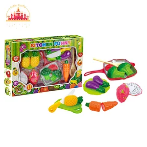 Educational Cooking Game Realistic Plastic Kitchen Set Toys For Kids SL10B048