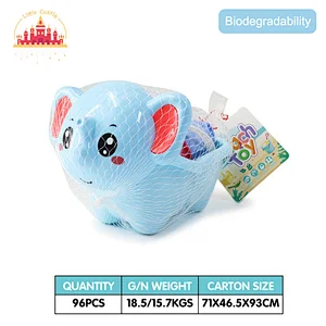 New Design Outdoor 6 Pcs Cute Cartoon Elephant Beach Sand Toy For Kids SL19A003