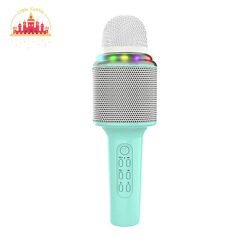 Multifunctional Mic Speaker Portable Wireless Handheld Microphones With Light SL07C006