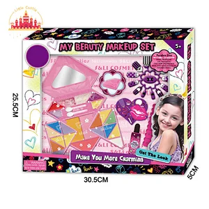 Hot Selling Pretend Play Makeup Set Toy Plastic Cosmetic Case For Kids SL10A001