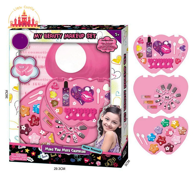 Fashion Beauty Cosmetic Case Simulation Plastic Makeup Set Toy For Kids SL10A002
