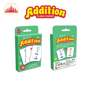 High Quality Early Learning 36 Pcs Paper Addition Flash Cards For Kids SL14A475